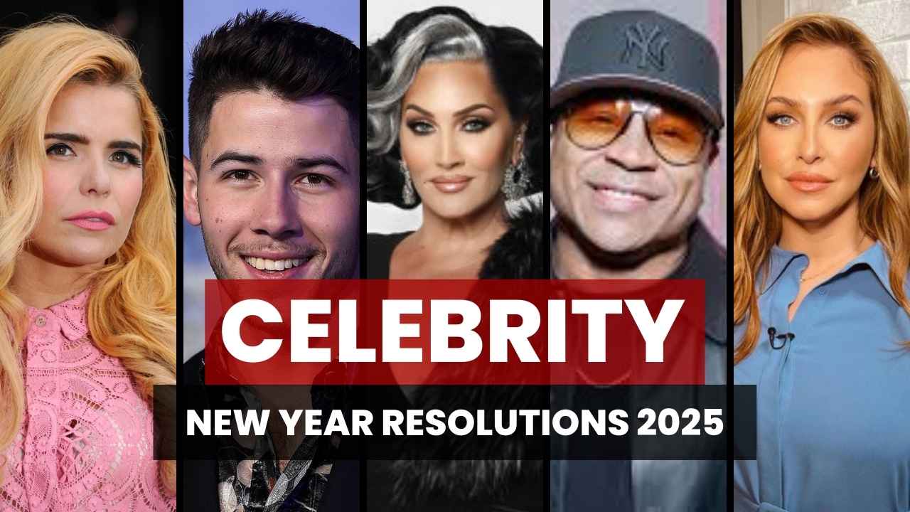 Celebrity New Year Resolutions 2025